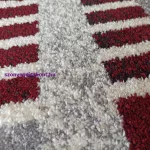 Szőnyeg Dy. Otto 03 szürke-piros 200 x 290 cm szőnyeg