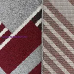 Szőnyeg Dy. Otto 03 szürke-piros 80 x 150 cm szőnyeg