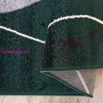 Szőnyeg Dy. Otto 05 szürke-zöld 80 x 150 cm