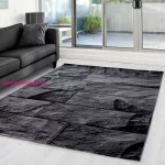 Ay. PARMA 9250 140 x 200 cm fekete Modern szőnyeg