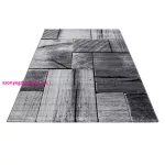 Ay. PARMA 9260 140 x 200 cm fekete Modern szőnyeg