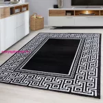 Ay. PARMA 9340 140 x 200 cm fekete Modern szőnyeg