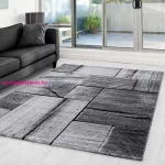 Ay. PARMA 9260 280 x 370 cm fekete Modern szőnyeg