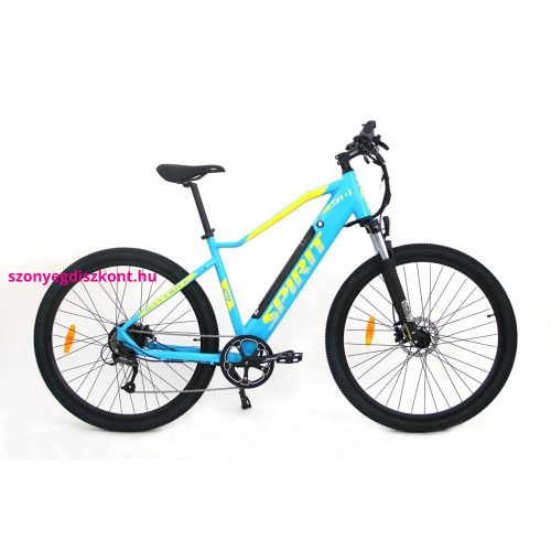 Spirit MTB 29" Maverick elektromos kerékpár, kék, beépített akkumulátor 17 Ah