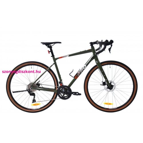 Gravel bike Capriolo G 9.6 zöld, váz 53 sérült csomagolásban