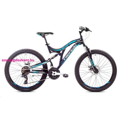 Capriolo GTX 260 26"/21HT rugós kerékpár, fekete-kék