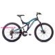 Capriolo GTX 260 26"/21HT rugós kerékpár, fekete-kék