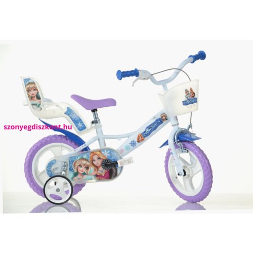 Dino Bikes 124GLN SNOW QUEEN gyerek kerékpár 12" lányoknak