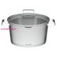 G21 Gourmet Magic 28 cm átmérőjű főzőedény, rozsdamentes acél