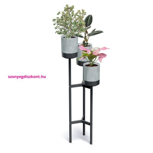 Prosperplast virágállvány Bloomie Stand szürke 42 cm