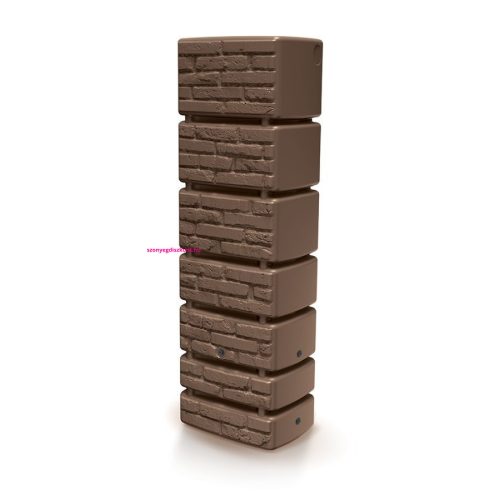 Hordó Prosperplast TOWER BRICK 350 l barna