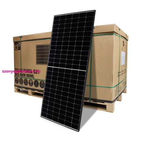 G21 MCS MCS LINUO SOLAR 450W napelem mono, fekete keret - raklap 31 db, ár/darab