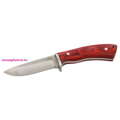 Cattara TRAPPER kés, bőr tokban, 21 cm