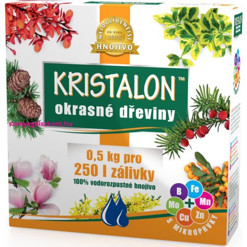 Agro Kristalon műtrágya díszfák számára 0,5 kg