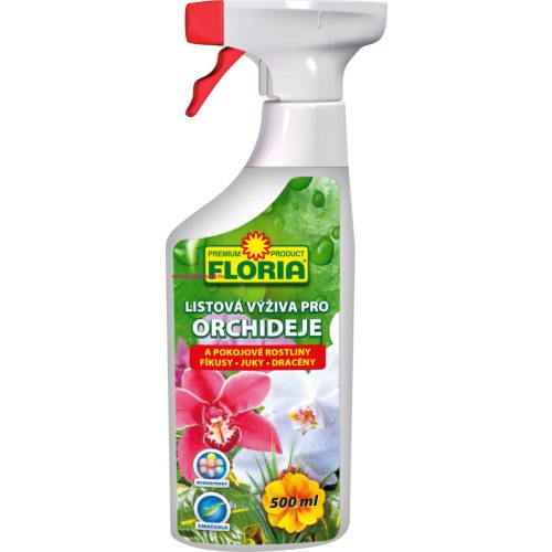 Levéltrágya Agro FLORIA orchideák és szobanövények számára 500 ml