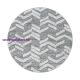 Ay. PISA GREY 80 x 80 -kör szőnyeg