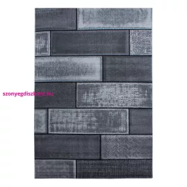 Ay. PLUS 8007 140 x 200 cm fekete Modern szőnyeg