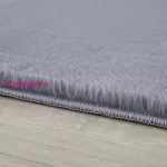 Ay. POUFFY 5100 GREY 120 X 120 kör szőnyeg
