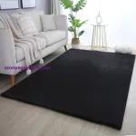 Ay. POUFFY 5100 BLACK 120 X 120 kör szőnyeg