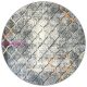 Ber. PORTE 0066 szürke arany 120 x 120 cm szőnyeg