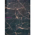 Ber. PORTE 2007 fekete arany 120 x 120 cm négyzet alakú szőnyeg