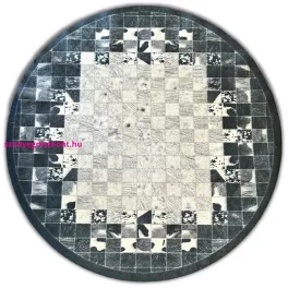 Ber. PORTE 2054 szürke 80 x 80 cm szőnyeg