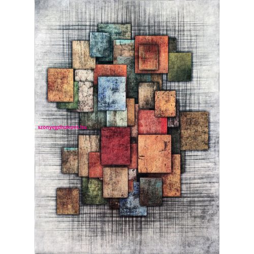 Ber. PORTE 2116 többszínű 50 x 80 cm szőnyeg