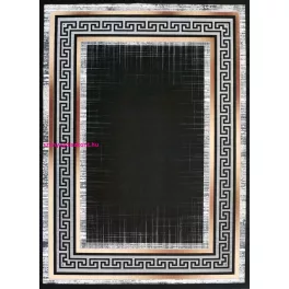 Ber. PORTE 2228 fekete arany 50 x 80 cm szőnyeg