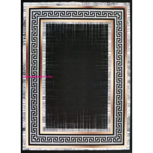 Ber. PORTE 2228 fekete arany 50 x 80 cm szőnyeg