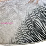 Ber. PORTE 2395 szürke arany 120 x 120 cm szőnyeg