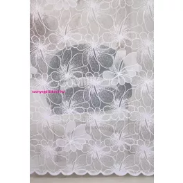 TRD. Kész függöny Penelope Fehér Virág 400x180cm