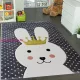 Ber. SMART KIDS 22414 szürke 140 x 190 cm szőnyeg