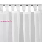 Lucy fényáteresztő függöny voile anyagból Fehér 140x250 cm