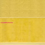 Lucy velúr törölköző Mustársárga 50x90 cm