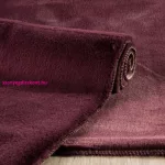 Marcelo szőrme hatású fürdőszobaszőnyeg Burgundi vörös 60x90 cm