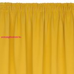 Sötétítő függöny félig matt szövetből Mustársárga 135x270 cm