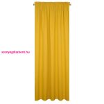 Sötétítő függöny félig matt szövetből Mustársárga 135x270 cm