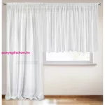 Aga-4 eurofirany fényáteresztő függöny Fehér 400x145 cm