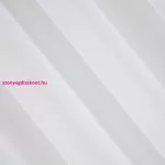 Sakali mikrohálós fényáteresztő függöny fényes mohér szálakkal Fehér 350x250 cm
