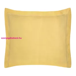 Novac pamut párnahuzat Mustársárga 70x80 cm + 5 cm