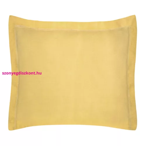 Novac pamut párnahuzat Mustársárga 70x80 cm + 5 cm