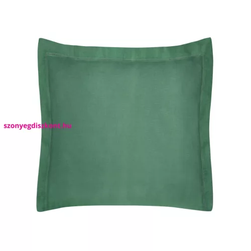 Novac pamut párnahuzat Sötétzöld 40x40 cm + 3 cm