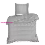 Novac pamut paplanhuzat Acélszürke 160x200 cm