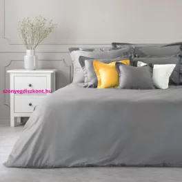 Novac pamut paplanhuzat Acélszürke 220x200 cm