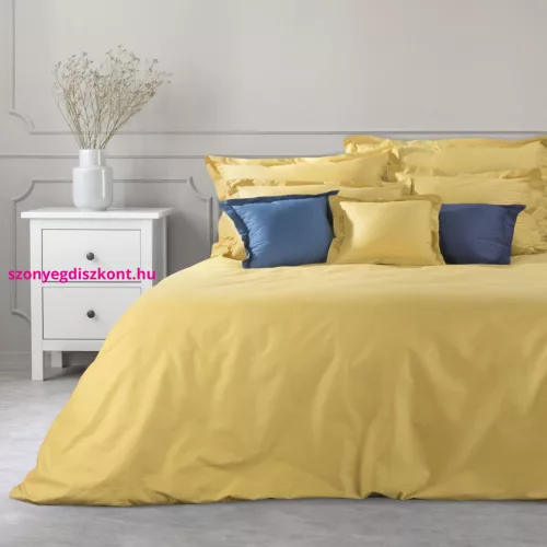 Novac pamut paplanhuzat Mustársárga 180x200 cm