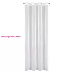 Solei dekor függöny flitterekkel Fehér 140x250 cm