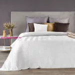 Sofia bársony ágytakaró Fehér 200x220 cm