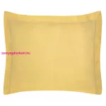 Novac pamut párnahuzat Mustársárga 70x90 cm + 5 cm