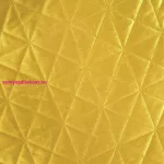 Luiz3 bársony ágytakaró Mustársárga 200x220 cm