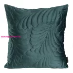 Ria4 bársony párnahuzat Sötét türkiz 45x45 cm
